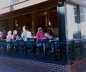 patio Sweetwaters Church Street food bistro patio beer wine burgers cocktails Burlington Vermont
